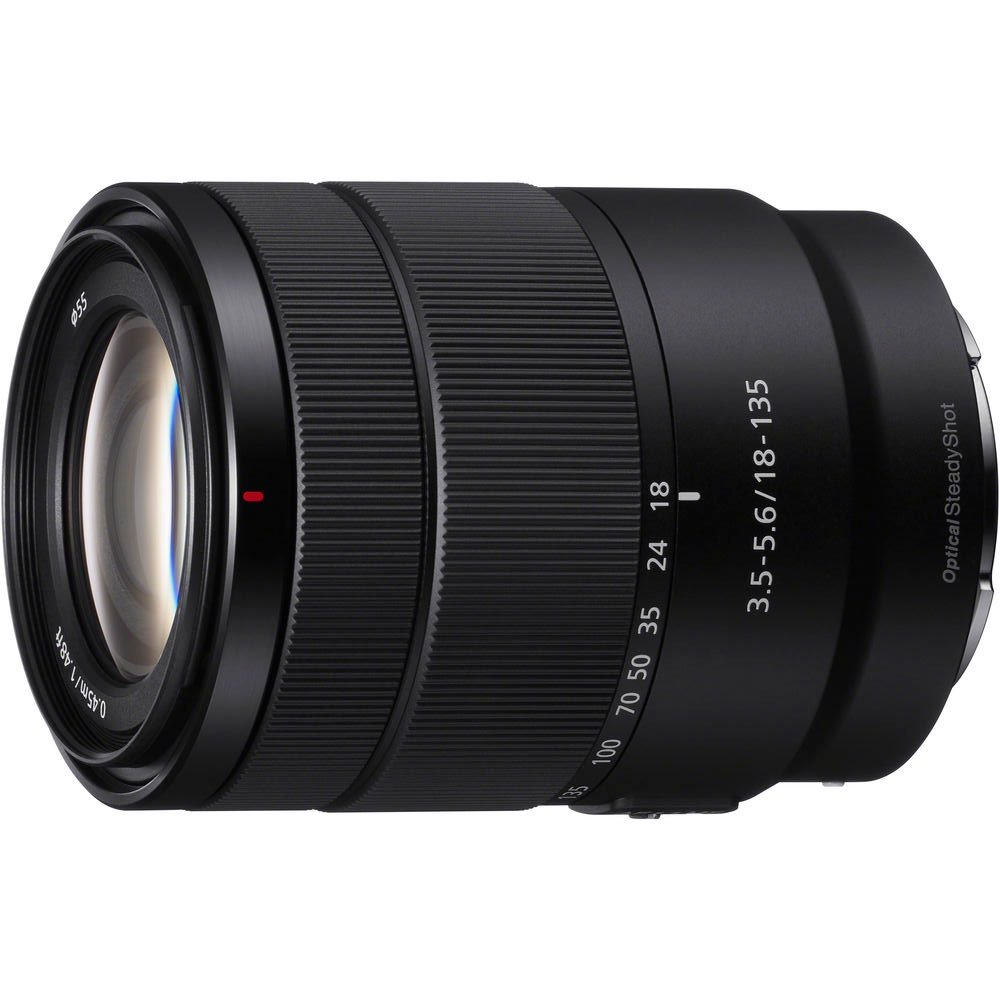 Объектив Sony E 18-135mm f/3.5-5.6 OSS SEL18135.SYX черный