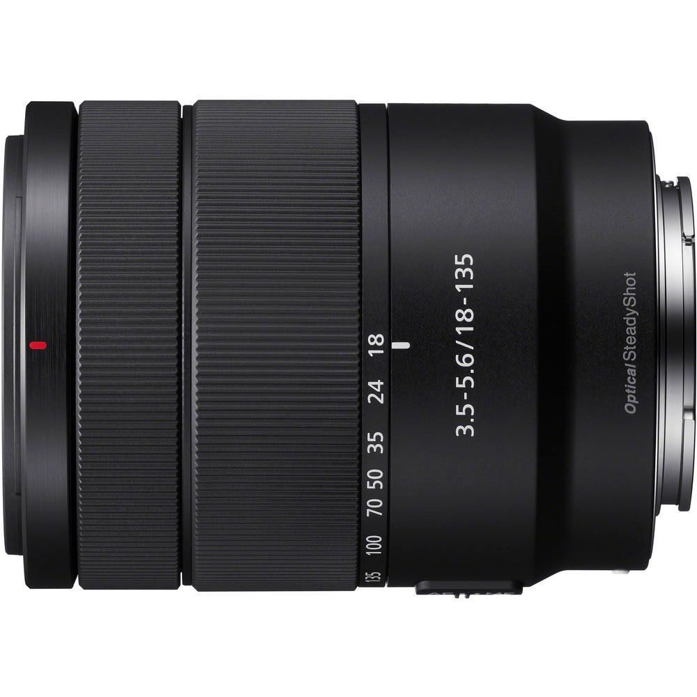 Объектив Sony E 18-135mm f/3.5-5.6 OSS SEL18135.SYX черный купить,0