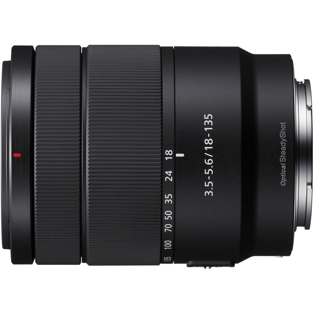 Объектив Sony E 18-135mm f/3.5-5.6 OSS SEL18135.SYX черный купить,NaN