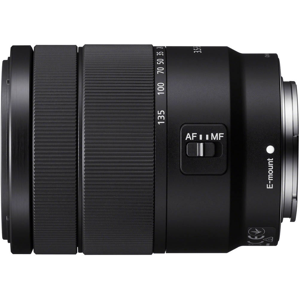 Объектив Sony E 18-135mm f/3.5-5.6 OSS SEL18135.SYX черный купить,NaN