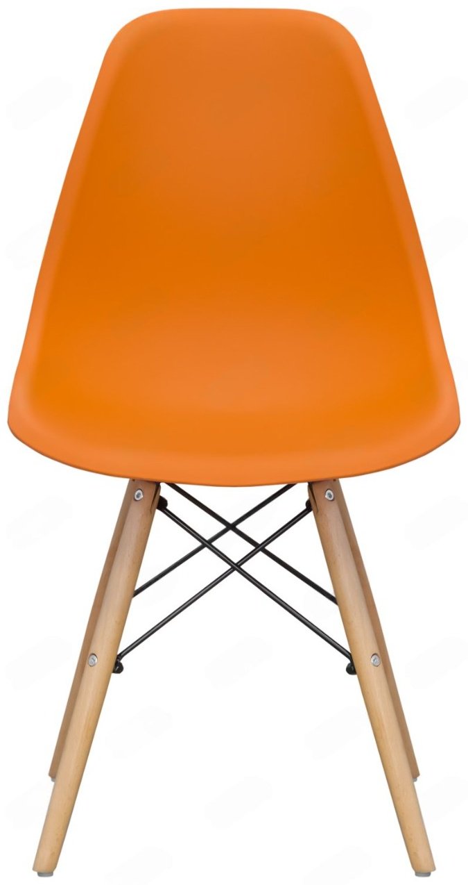 Стул ZETA C06, 81.5x40x46 см, оранжевый 1 шт.