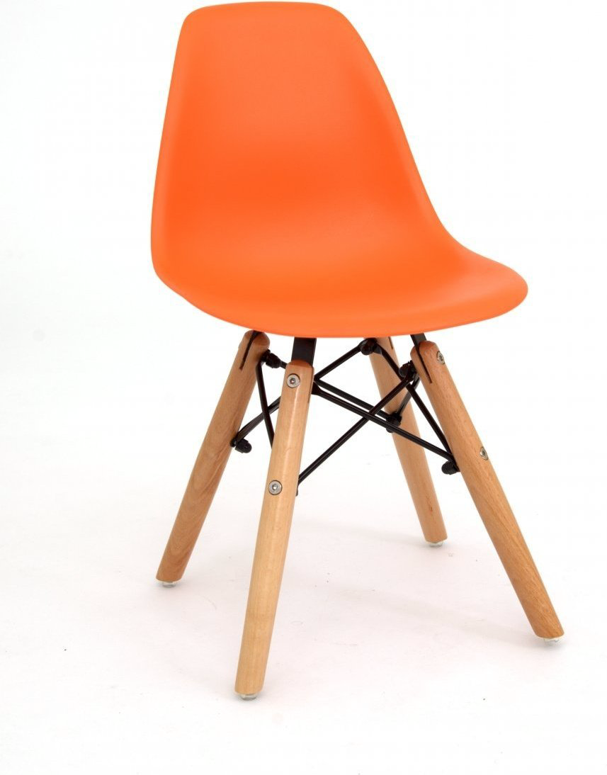 Стул mebel4you Eames, 74x44x40 см, оранжевый купить,NaN