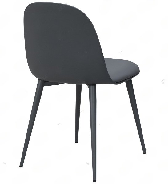 Стул ZETA PC-064T_90696, 87x39.5x44.5 см, черный 1 шт.