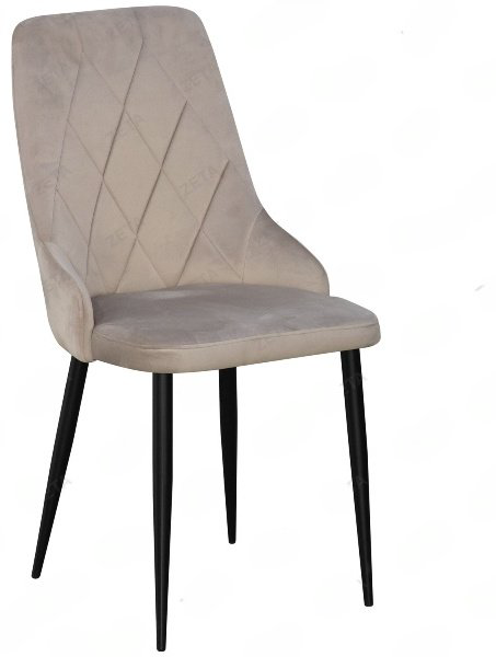 Стул ZETA FC136сер, 79x45x45 см, серый 1 шт. купить,NaN