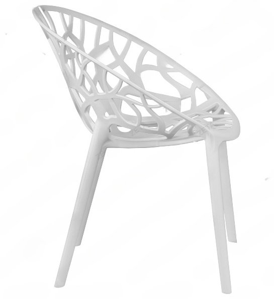 Стул ZETA D859, 78.5x52x85 см, белый 1 шт. купить,NaN