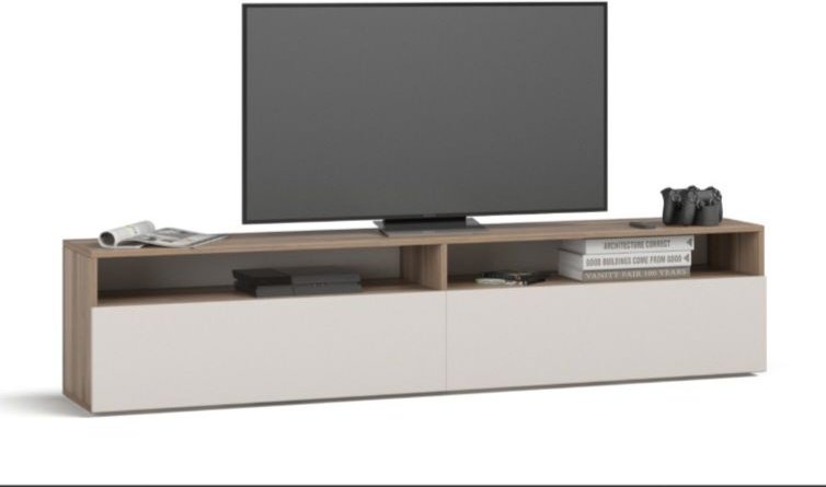 ТВ-тумба напольная 13704004_АРШ-010555, 180x42x40 см, ваниль купить,NaN