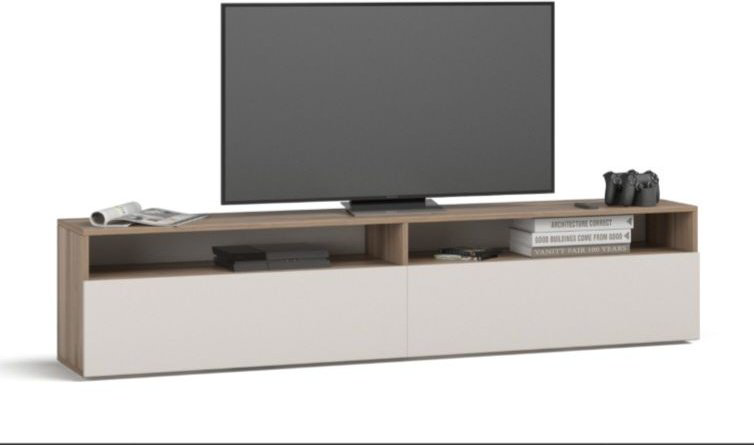 ТВ-тумба напольная 13704004_АРШ-010555, 180x42x40 см, ваниль купить,NaN