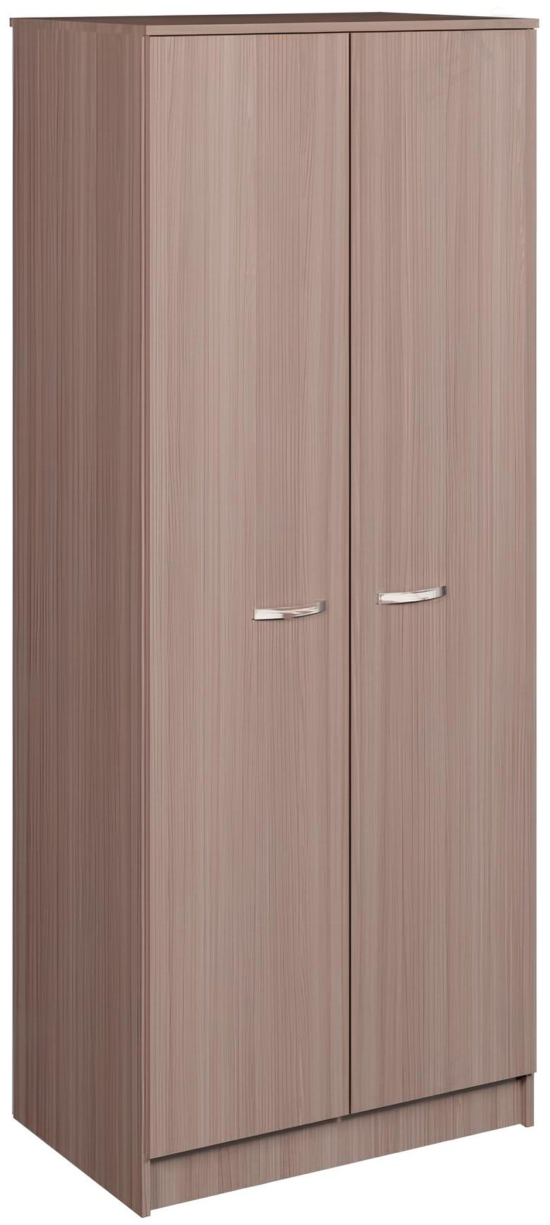 Распашной шкаф Кул-125, 70x200х50 см, коричневый купить,NaN
