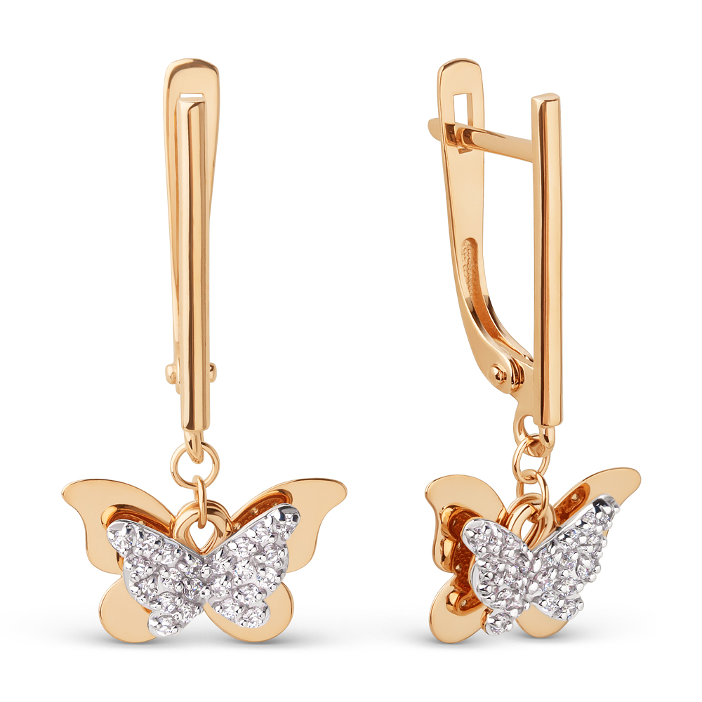 Серьги Dinastia Gold 501782-1102 Au585 золото 2.3гр купить,184800
