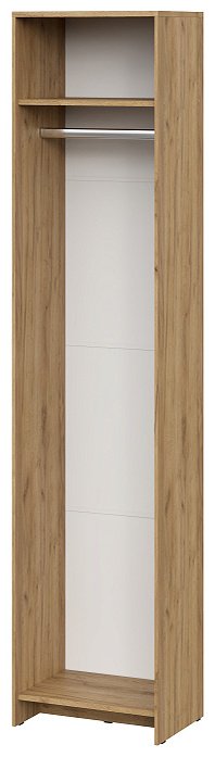 Распашной шкаф SV МСП 1, 70.1x209.4х50 см, коричневый купить,NaN