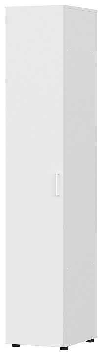Распашной шкаф SV Токио, 40.1x210х51.6 см, белый купить,NaN