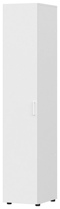 Распашной шкаф SV Токио, 40.1x210х51.6 см, белый купить,NaN