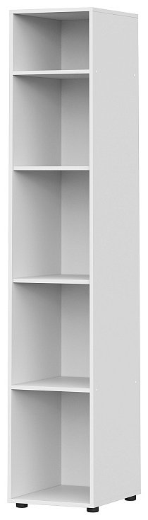 Распашной шкаф SV Токио, 40.1x210х51.6 см, белый купить,NaN