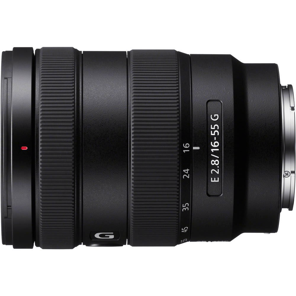 Объектив Sony E 16–55mm f/2.8 G SEL1655G.SYX черный купить,NaN