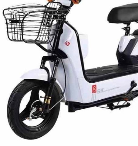 Электровелосипед SK 8 23-09-98 14 дюйм 2022 14 дюймов белый