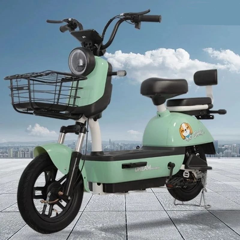 Электровелосипед DREAM BIKE Электровелосипед 14 дюйм 2022 26 дюймов зеленый