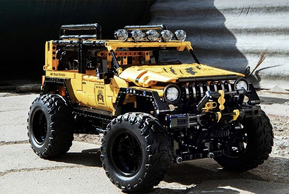 Конструктор ONEBOT Building Block Off-Road Vehicle - Explorer, деталей 1600 шт купить,NaN