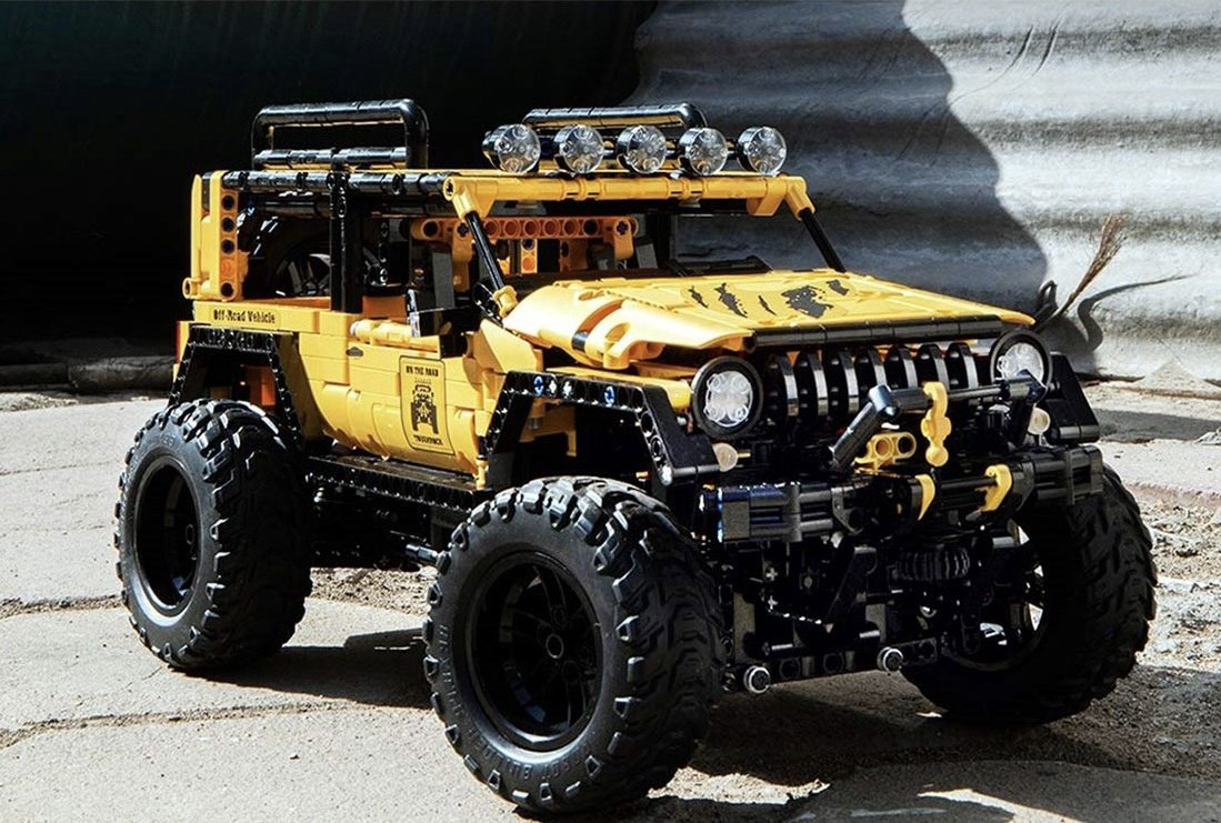 Конструктор ONEBOT Building Block Off-Road Vehicle - Explorer, деталей 1600 шт купить,NaN
