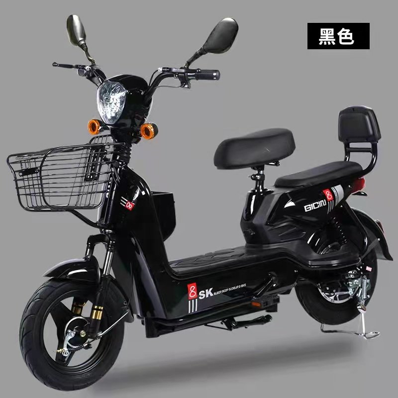 Электровелосипед SCOOTER 8sk 14 дюйм 2024 14 дюймов черный