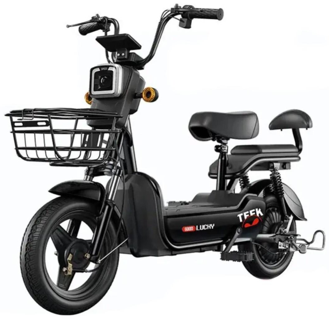 Электровелосипед GOOD LUCKY Финикс 14 дюйм 2022 26 дюймов черный