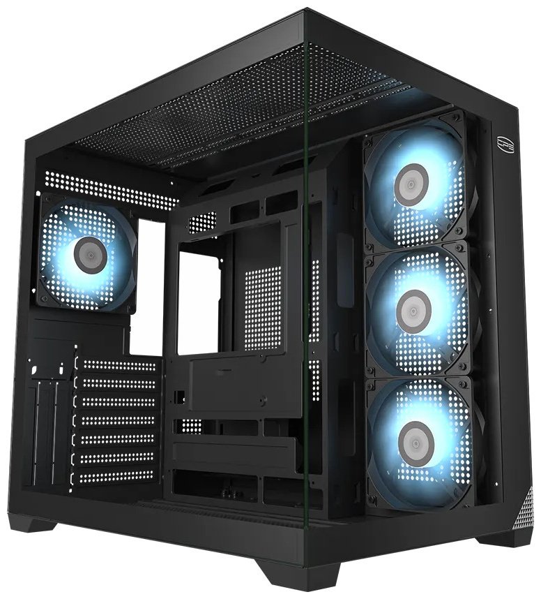 Корпус PCcooler C3 T700 BK (без кулеров) черный купить,NaN