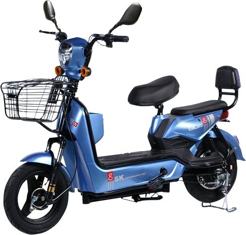 Электровелосипед Super Me 86 14 дюйм 2021 26 дюймов синий