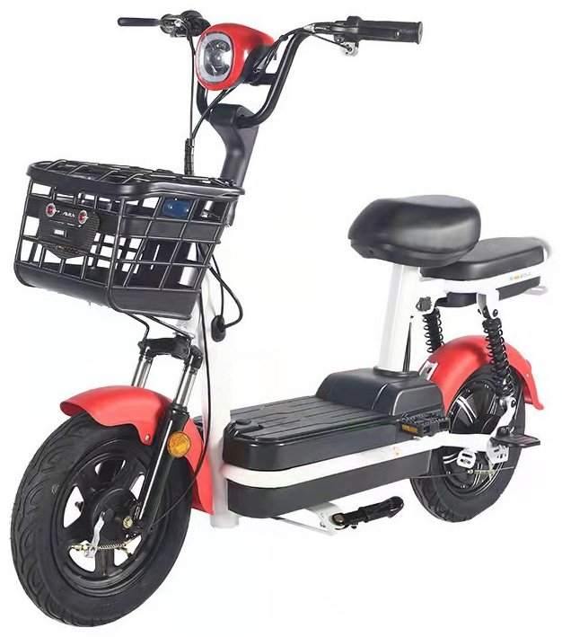 Электровелосипед Super Max CITY-BIKE 14 дюйм 2022 26 дюймов красный