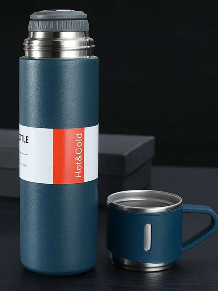 Классический термос 0.5 л 1784G78599 синий купить,2500