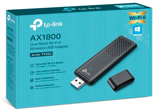 Wi-Fi адаптер TP-LINK Archer TX20U купить,NaN