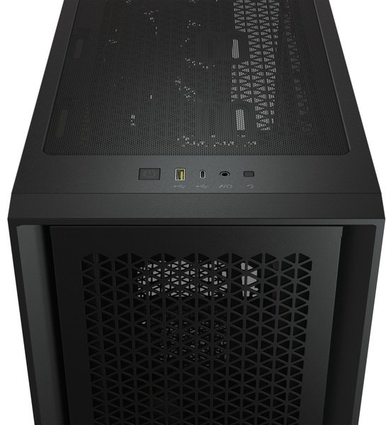 Корпус Corsair iCUE 4000D RGB AirFlow черный - ForteMarket Корпус Corsair iCUE 4000D RGB AirFlow черный купить,60317