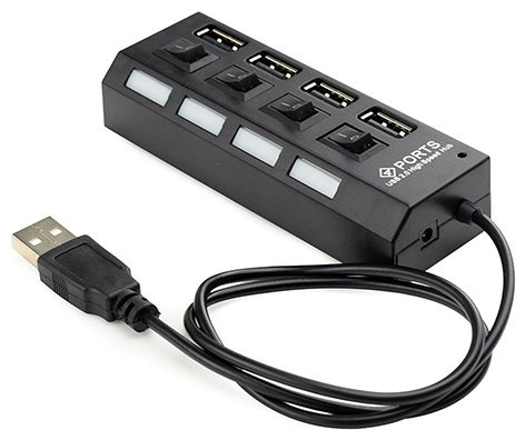 Картридер Gembird UHB-243-AD USB 2.0 для USB 2.0 купить,NaN