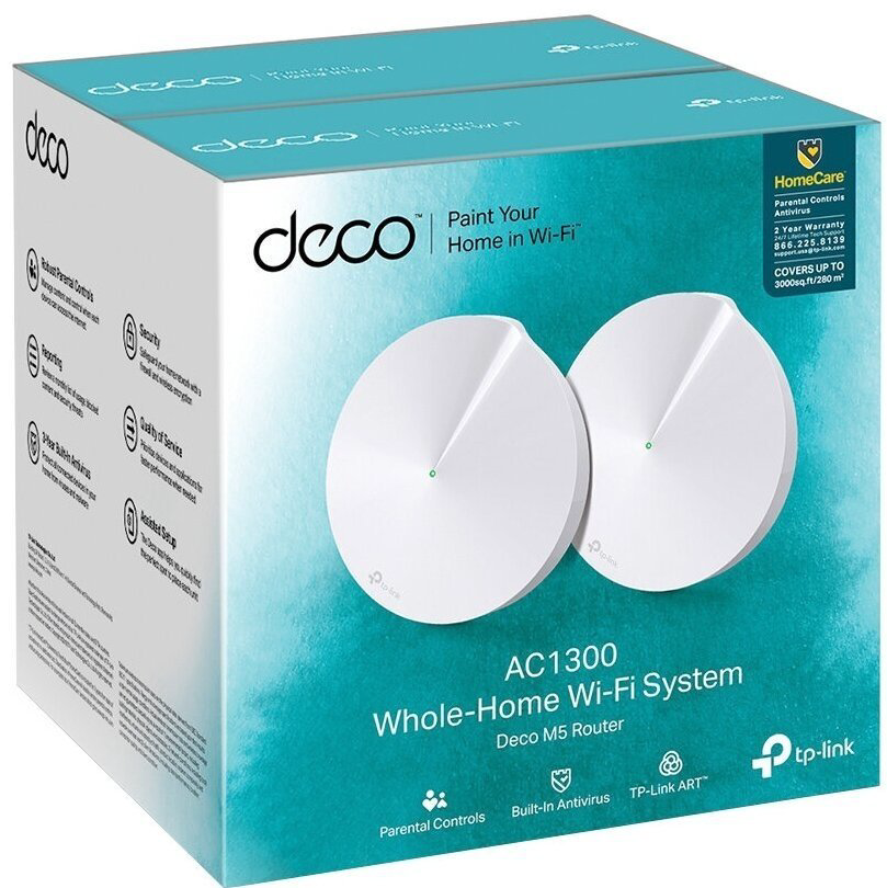 TP-LINK Deco M5 2-pack белый - ForteMarket TP-LINK Deco M5 2-pack белый купить,98990