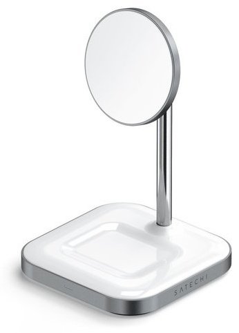 Зарядное устройство Satechi ST-WMCS2M Aluminium Magnetic 2-in-1 серый купить,NaN
