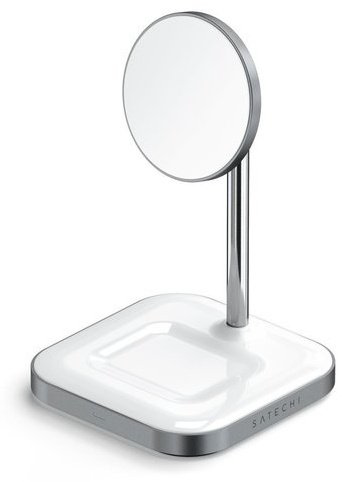 Зарядное устройство Satechi ST-WMCS2M Aluminium Magnetic 2-in-1 серый купить,NaN