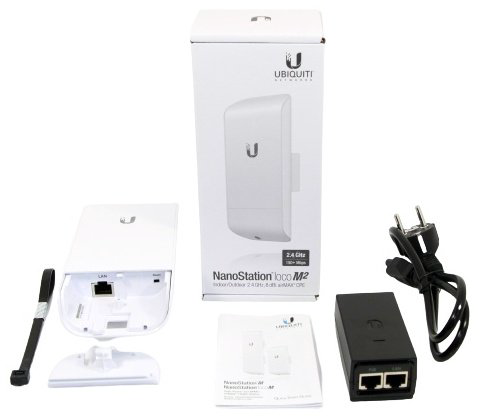 Wi-Fi точка доступа Ubiquiti NanoStation Loco M2 - ForteMarket Wi-Fi точка доступа Ubiquiti NanoStation Loco M2 купить,49433