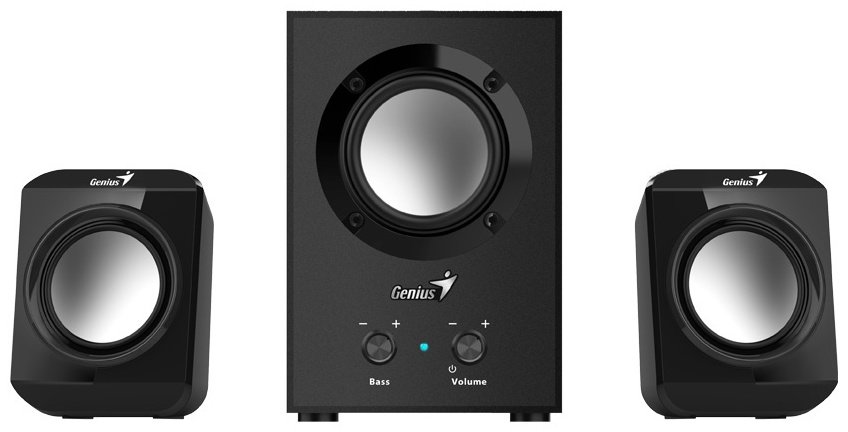 Компьютерные колонки Genius SW-2.1 300 черный купить,NaN