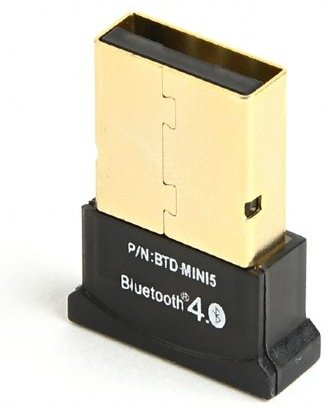 Bluetooth адаптер Gembird BTD-MINI5 черный купить,NaN