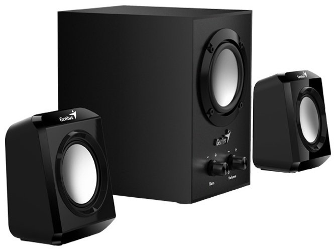Компьютерные колонки Genius SW-2.1 300 черный купить,NaN
