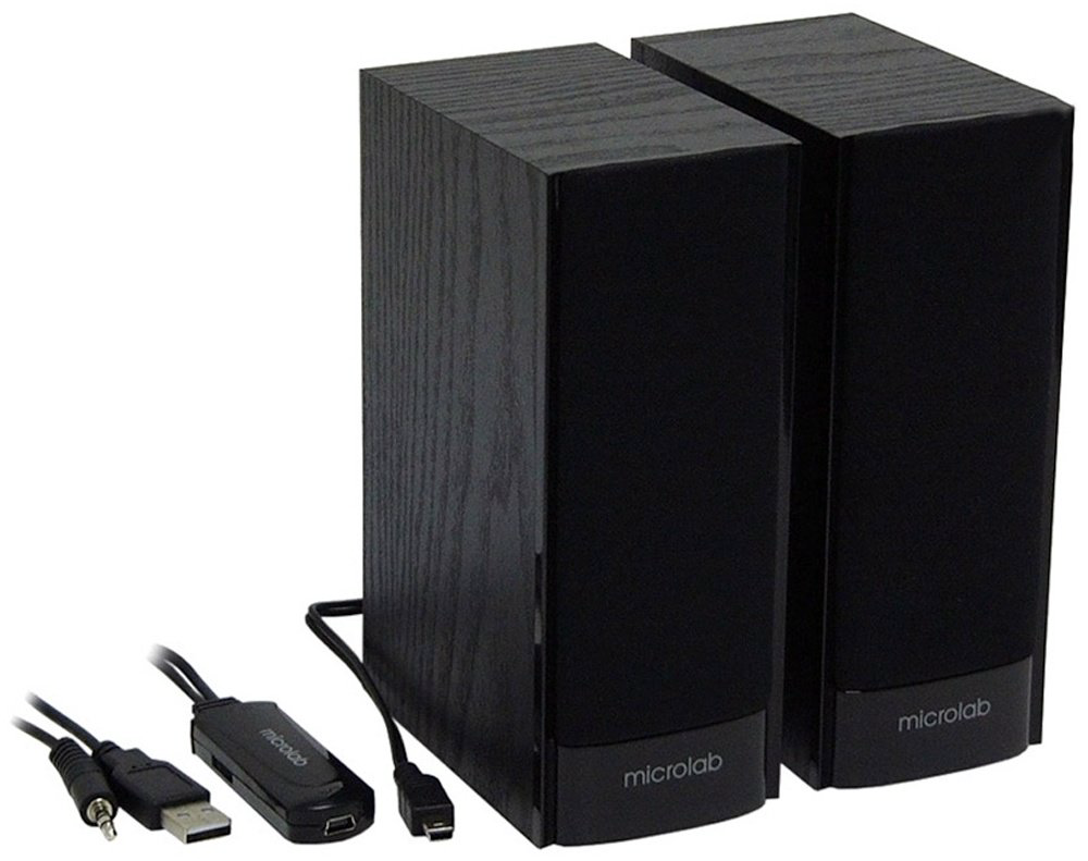 Компьютерные колонки Microlab B56 USB черный