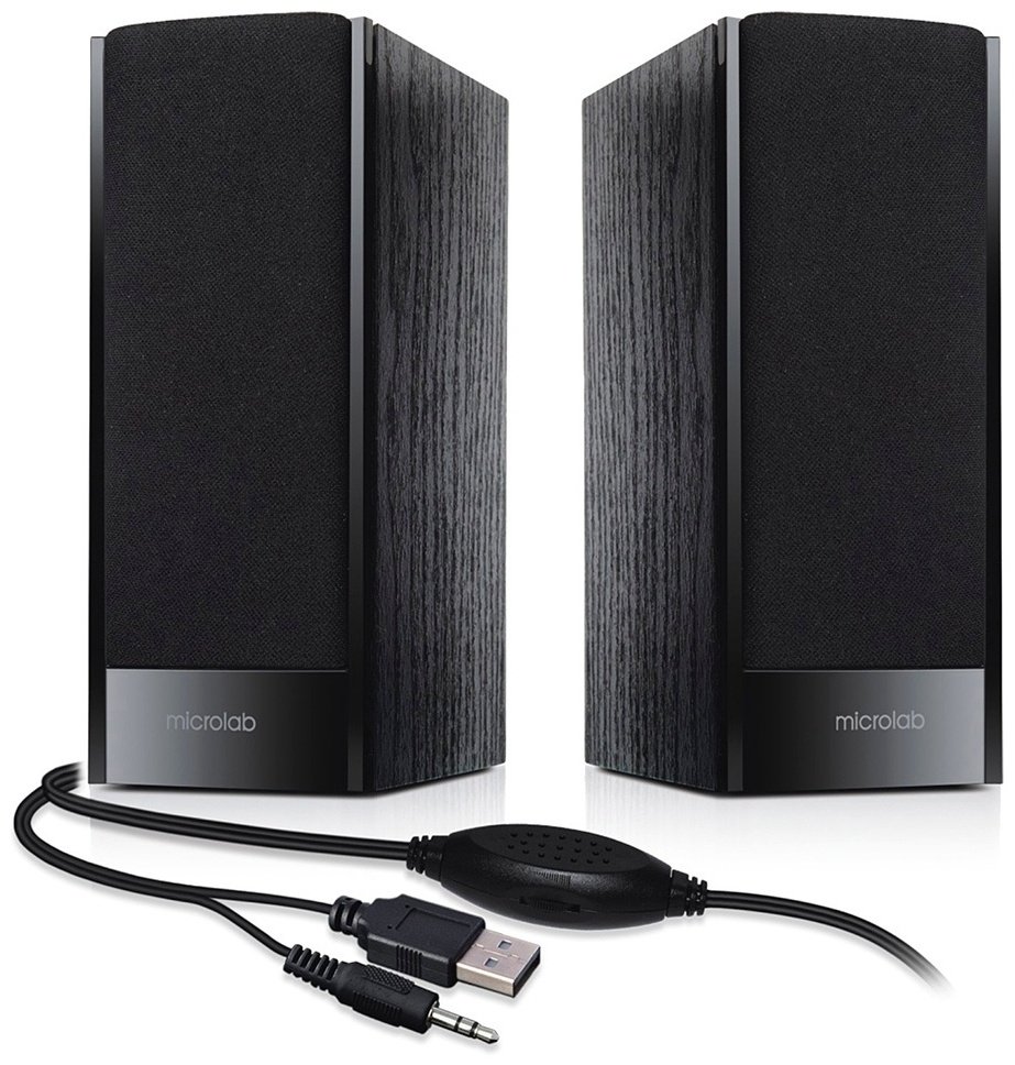 Компьютерные колонки Microlab B56 USB черный