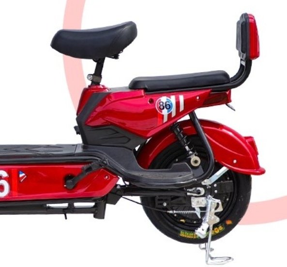 Электровелосипед Super Me 86 14 дюйм 2021 26 дюймов красный