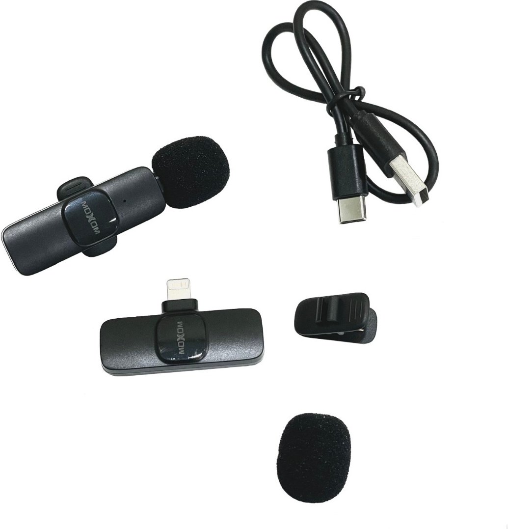 Микрофон Moxom MX-AX38 черный