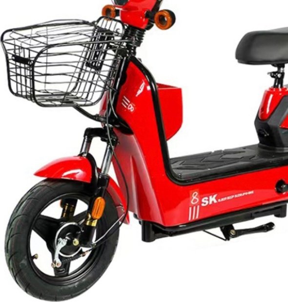 Электровелосипед SK8 Electric bike 14 дюйм 2022 14 дюймов красный