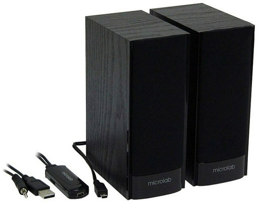 Компьютерные колонки Microlab B56 USB черный