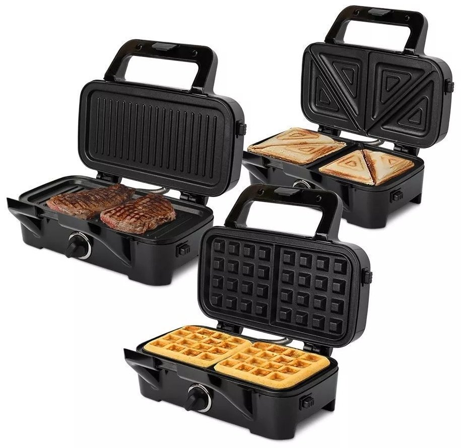 Вафельница Kitfort KT-1674 черный