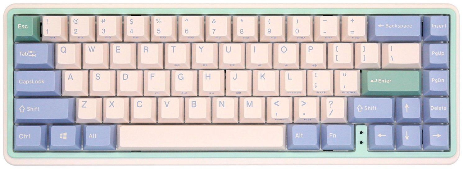 Клавиатура VARMILO Minilo VXT67 Eucalyptus зеленый - ForteMarket Клавиатура VARMILO Minilo VXT67 Eucalyptus зеленый купить,55685