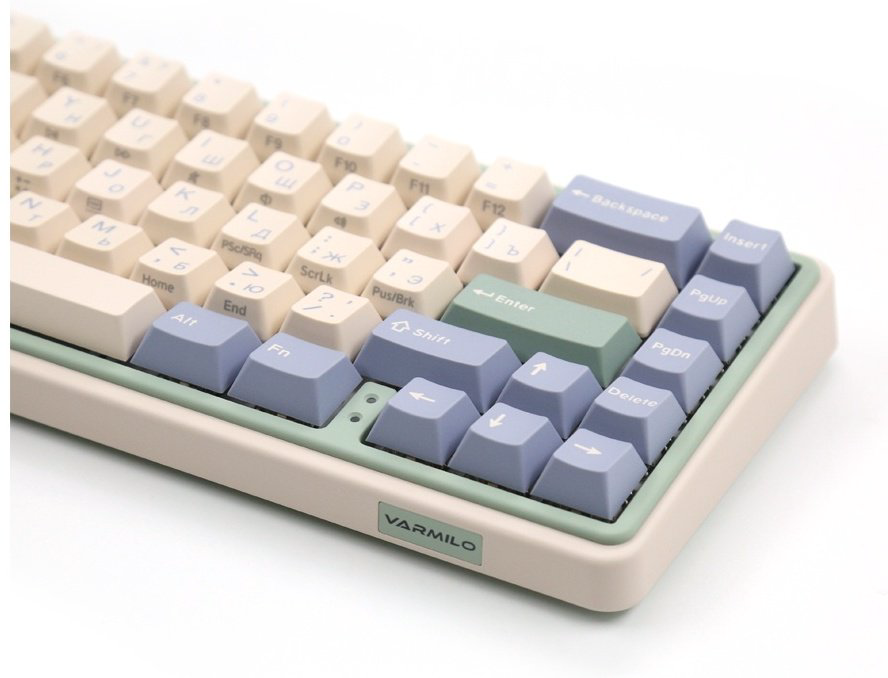 Клавиатура VARMILO Minilo VXT67 Eucalyptus зеленый - ForteMarket Клавиатура VARMILO Minilo VXT67 Eucalyptus зеленый купить,55685