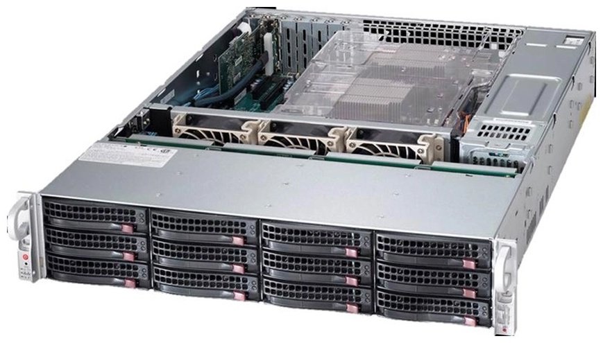 Сервер Supermicro CSE-826BE1C-R920LPB купить,NaN