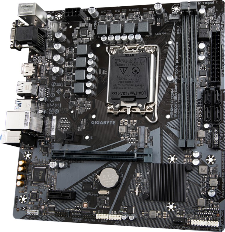Материнская плата Gigabyte H610M H DDR4 купить,0