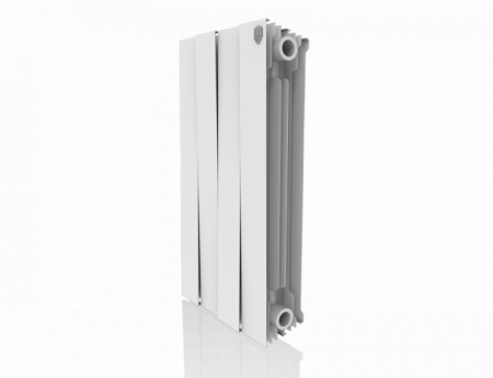 Радиатор биметаллический Royal Thermo PianoForte 100/500 Bianco Traffico 4 секции